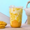 Chunky Mango Milk Tea